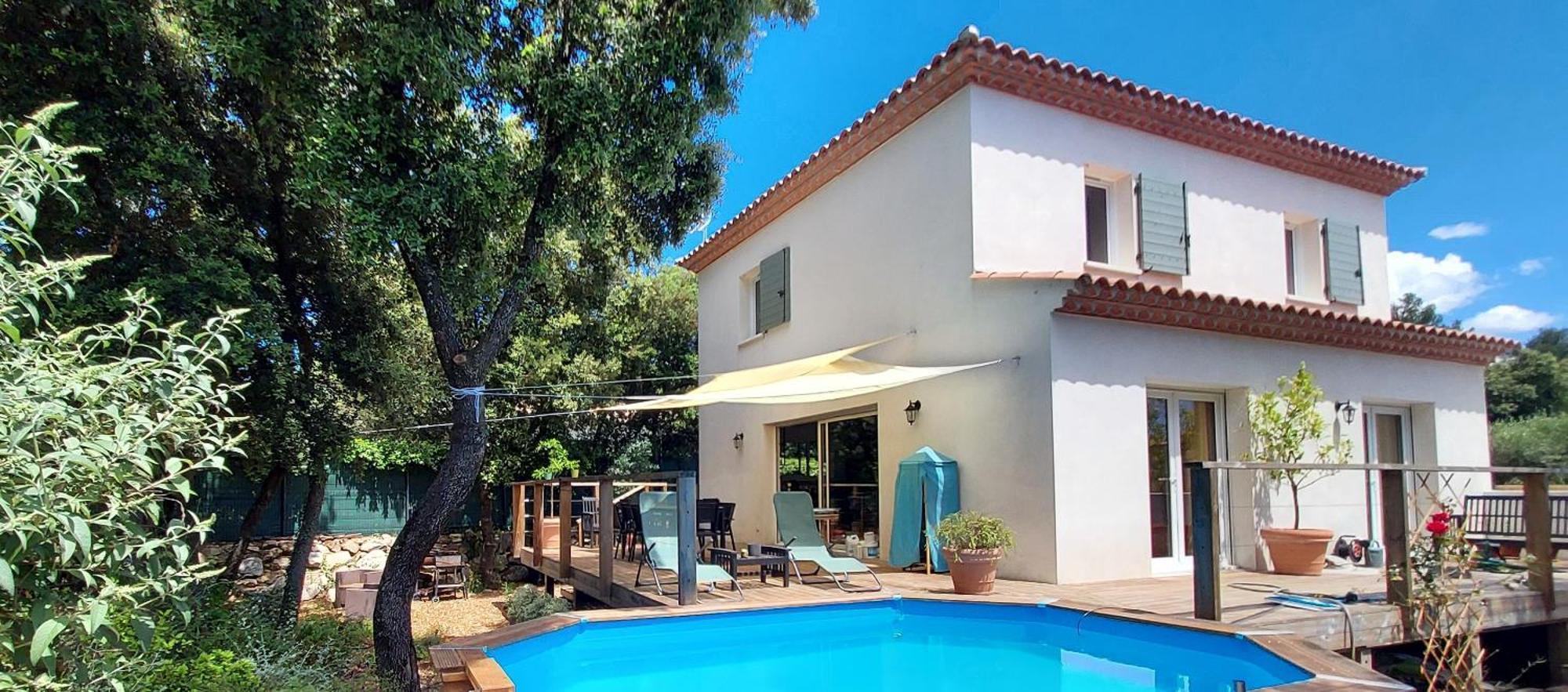 Villa Garrigue - Piscine, Parking, Maison Entiere Beaulieu  Luaran gambar